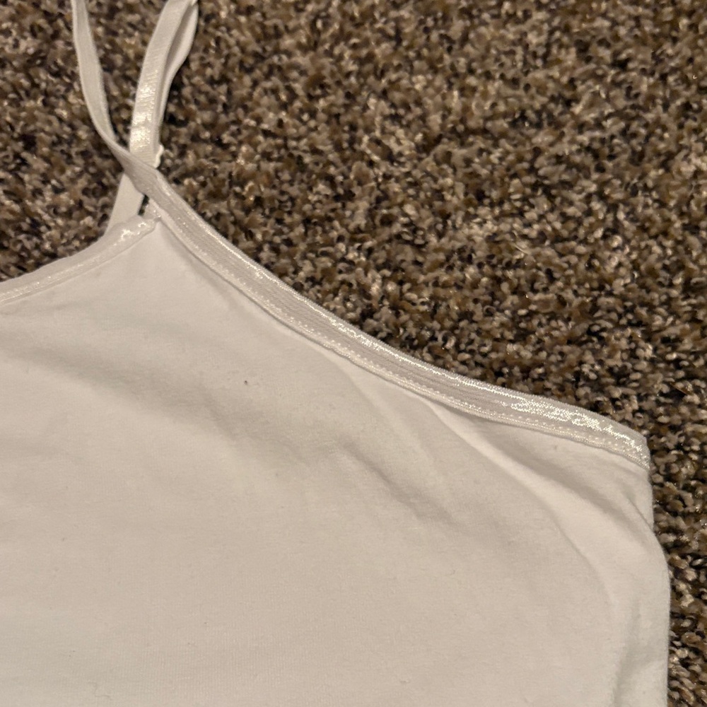 Women's White Spaghetti Strap Top - Picture 2 of 5